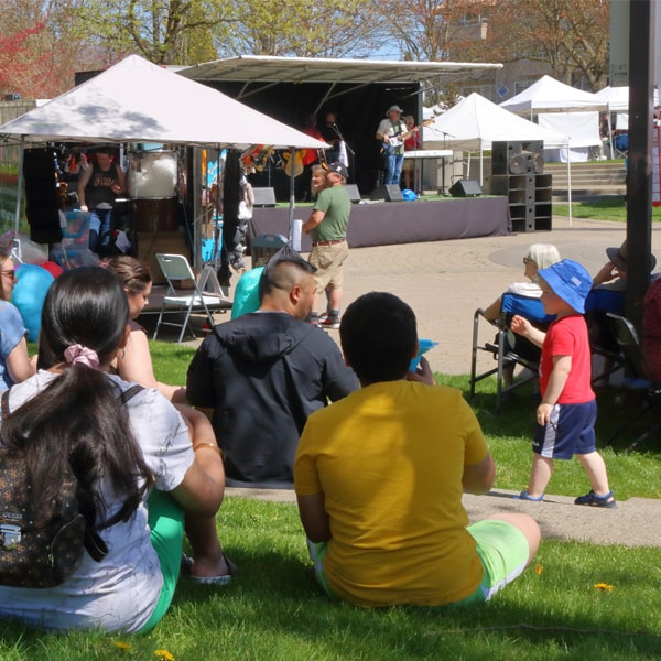 how do you ensure the privacy and security of the event portable toilets